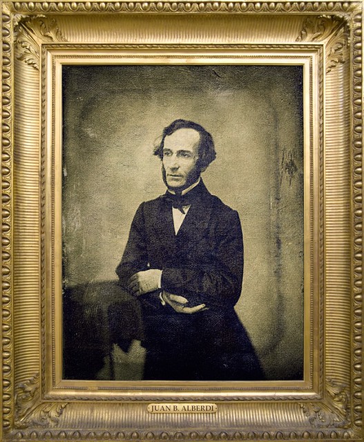 Juan Bautista Alberdi Daguerrotipo tomado durante su asilo en Chile entre 1850 y 1853