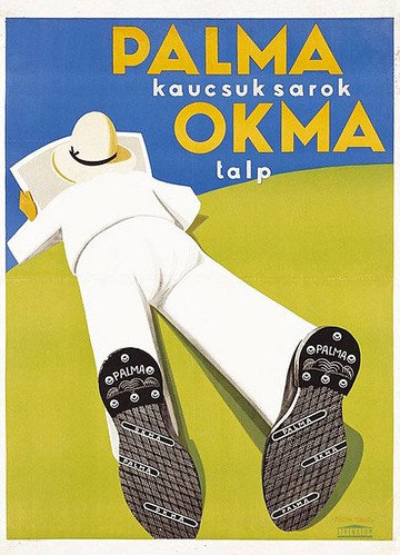 Palma gum shoes ad by Tibor Pólya | by kitchener.lord