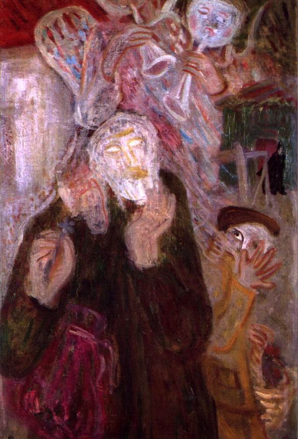 Amos, Imre (1907-1944c.) - 1938 Kabbalist (Private Collection)