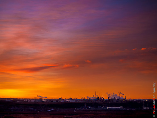 Industrial by Kasia Sokulska (KasiaBasic), The sky looked promising this morning so I took my little Panasonic with me and decided to play with