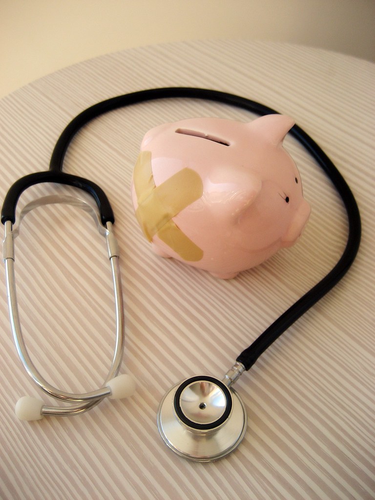 Medicare | A piggy bank and a stethoscope to depict medicare… | Flickr