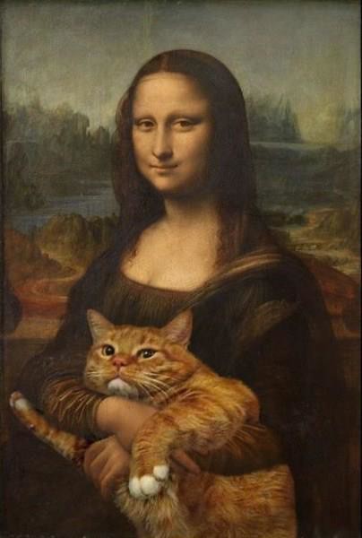 Mona Lisa Lolcat