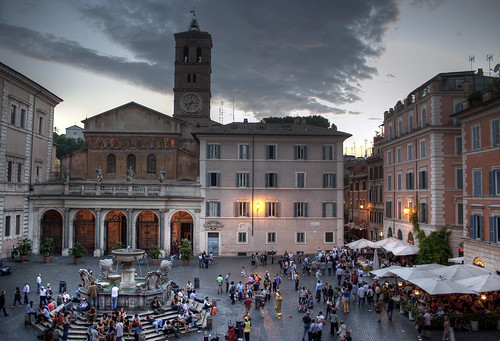 Piazza Santa Maria in Trastevere by Maurizio Photography