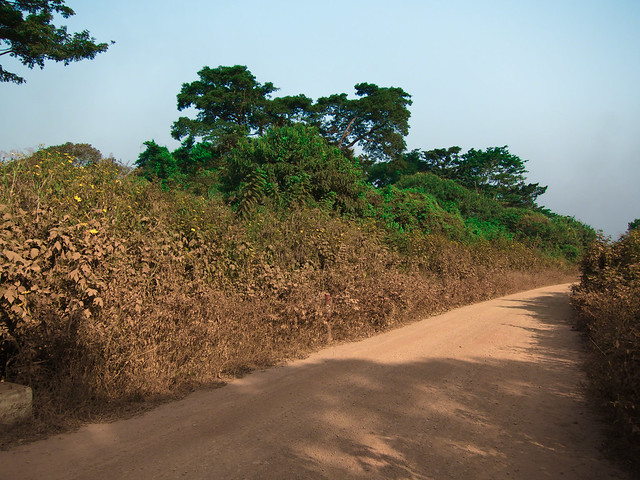 red dusty roads during long dry season