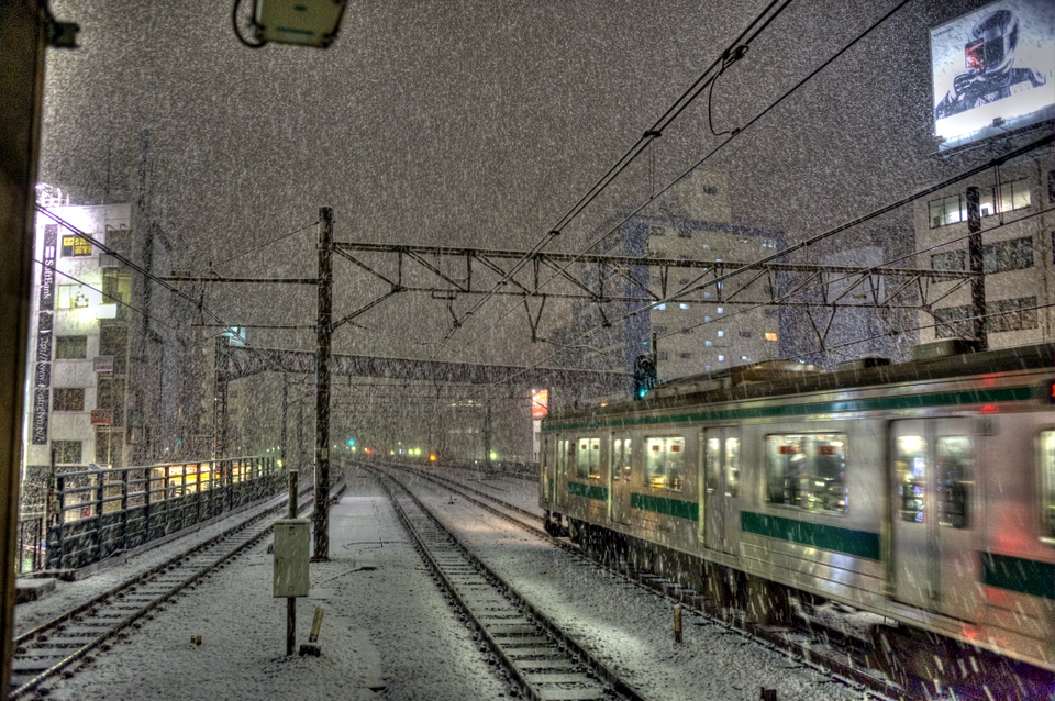 Most train lines were able to keep running smoothly