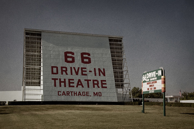 Missouri Route 66 - Route 66 Drive-In Theatre