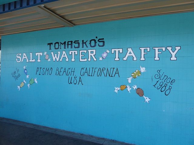 Tomasko's salt water taffy, Pismo Beach