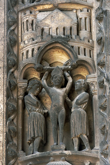 Tue, 04/06/2010 - 15:41 - Torture of St. Blaise. Chartres Cathedral France 06/04/2010