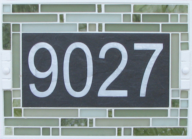 Tile house numbers 9027 | This is one of the mosaic tile hou… | Flickr