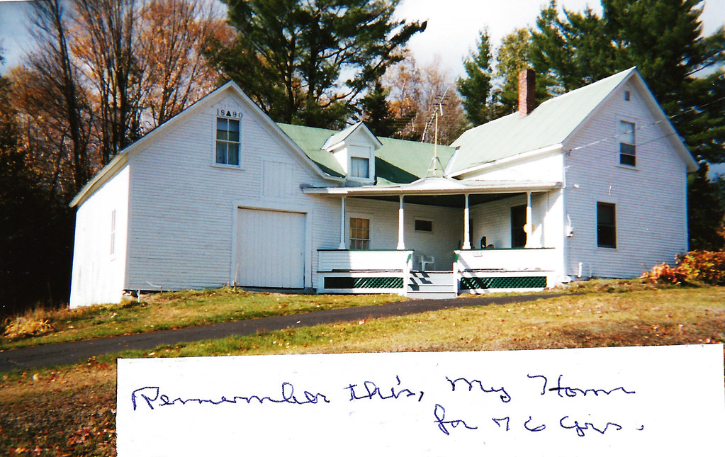 Junie's House, Dummer, New Hampshire in 2001