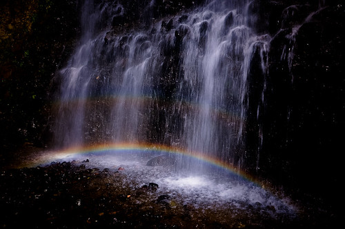 arcoiris cascada