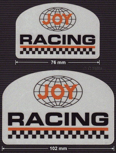 Joy Racing Logo JOY-Racing | JOY Racing Logo die-cut stickers. These are dif… | Flickr