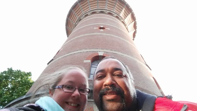 An old water tower in Utrecht, Netherlands