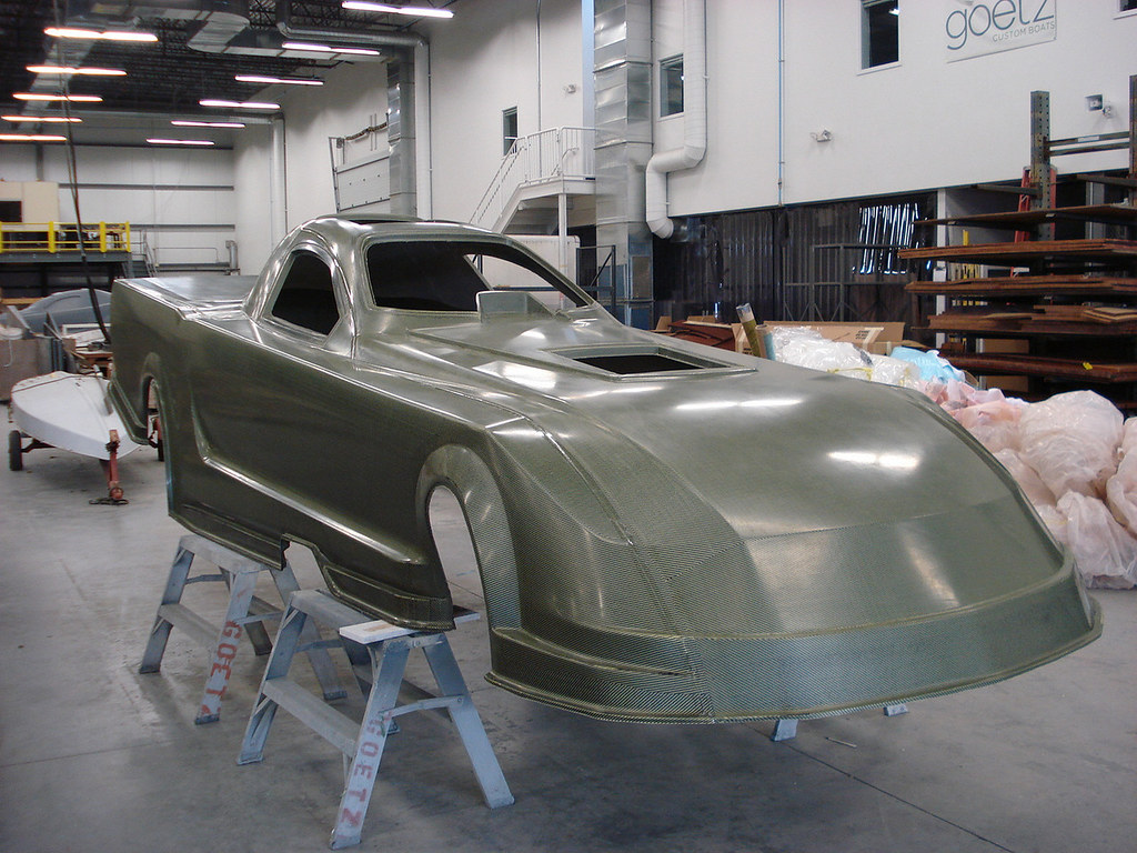 Carbon / Kevlar Funny Car Body | Goetz Composites | Flickr