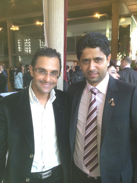 Rencontre avec le Président du PSG Nasser Al-Khelaïfi : un homme chaleureux