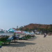 The beach in