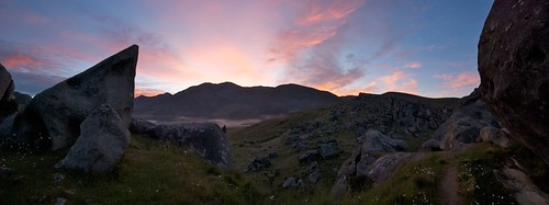 January 1 by Knee Deep In Bricks, got up at 4am and drove to Castle Hill to catch the first sunrise for 2012. well worth it!newzealand