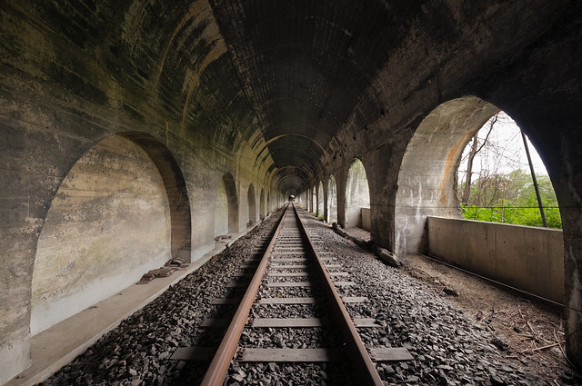 Abandoned tunnel, Hokkaido