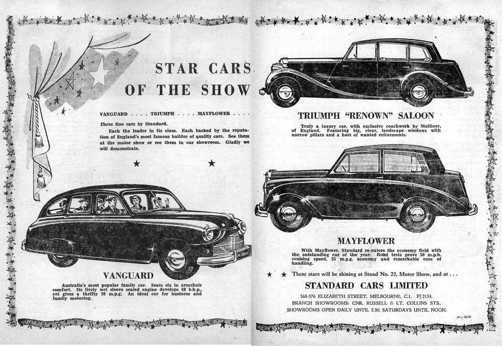 1951 TRIUMPH RENOWN magazine advert