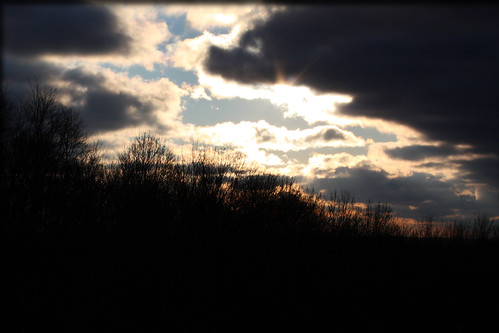 sun wisconsin clouds sunrise newyearsday 2012