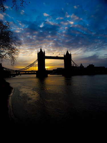 Tower Bridge at Sunrise by philipstorry