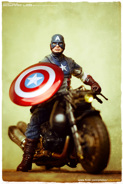 Captain America & Hakaider's Bike