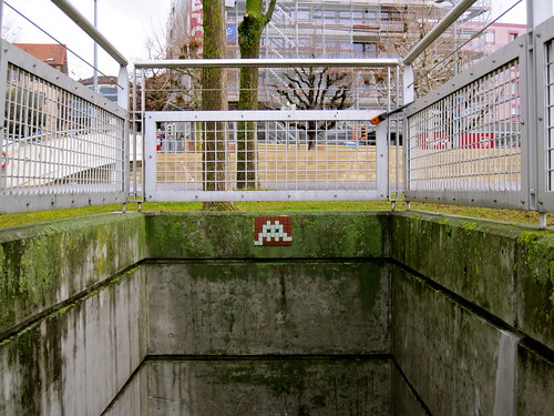 Space Invader Lausanne | by burrata2k