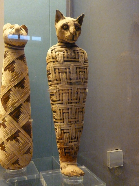British Museum - Ancient Egypt - mummified cat