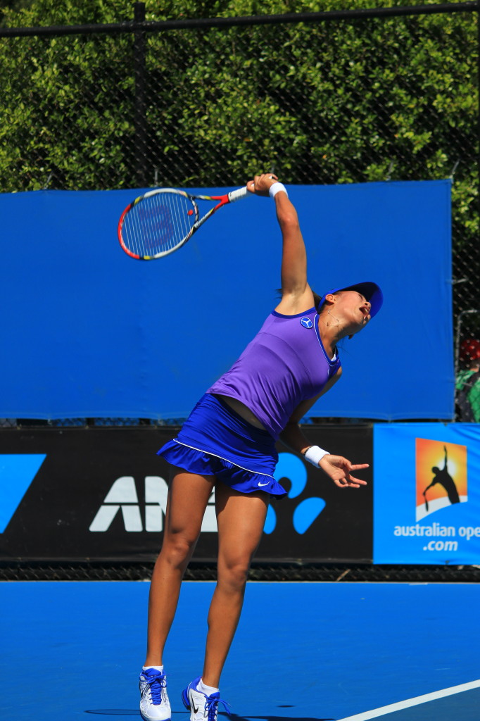 Shuai Zhang | Australian Open 2012 | Ken Powell | Flickr