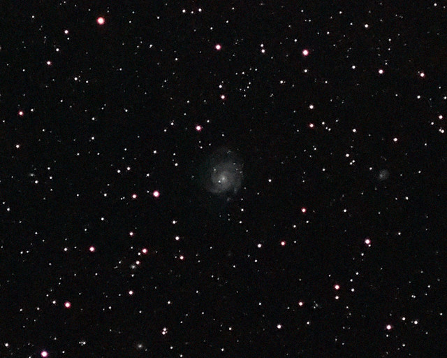 The Pinwheel Galaxy (M101) and NGC 5474, Plus NGC 5477, NGC 5422, NGC 5485, and NGC 5473