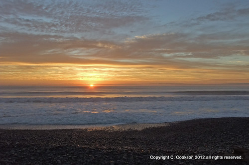 sea beach sunrise landscape nz marlborough gigatownbln