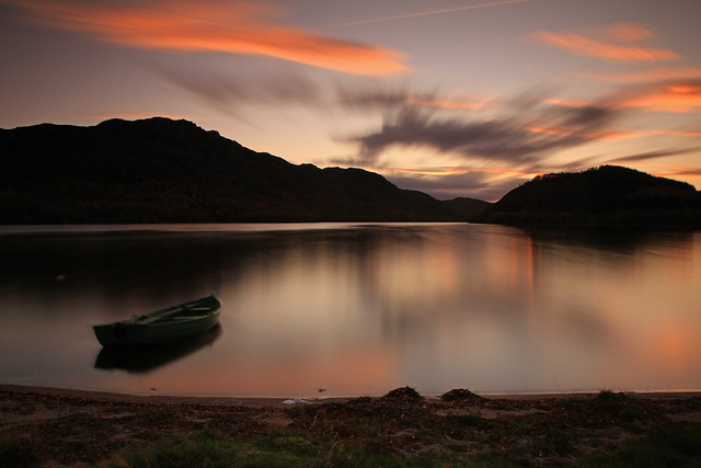 Loch Ruthven Sunset.