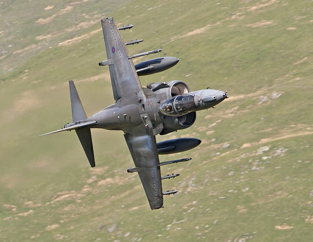 Low Level Harrier Pass