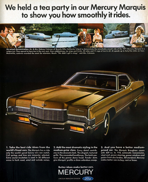 Ford Mercury Ad 1970s