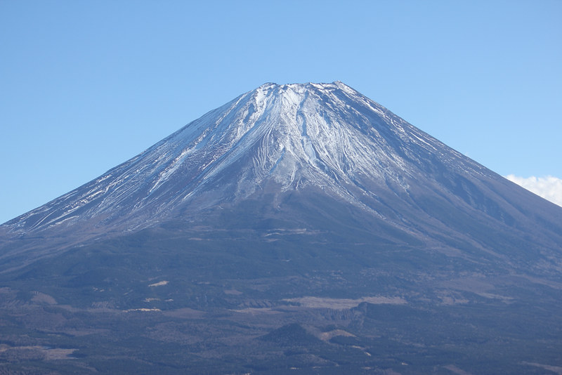 富士山を西側から