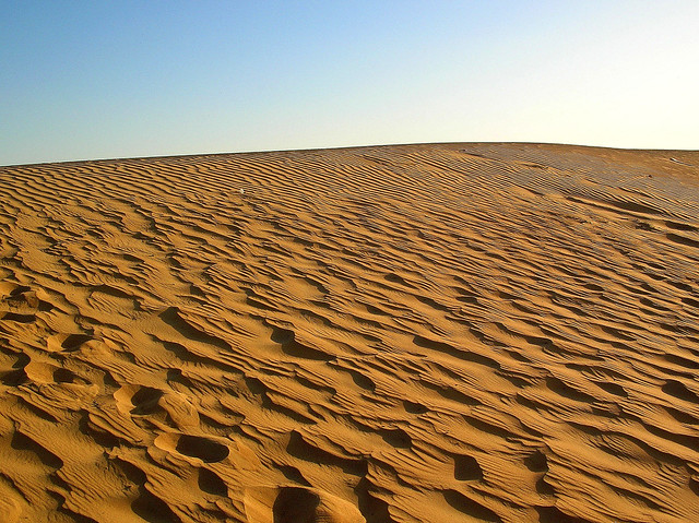 Deserted Arabian Desert