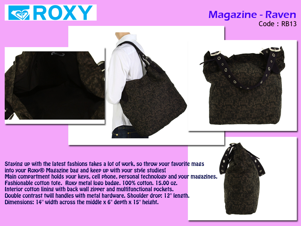 Roxy Bags | Flickr