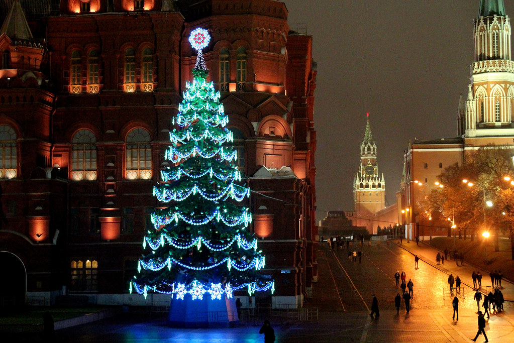 Christmas time at Moscow