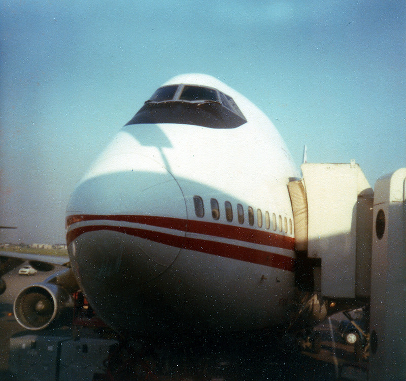 TWA 747 at O'Hare, TWA 770 prepares for its overnight fligh…