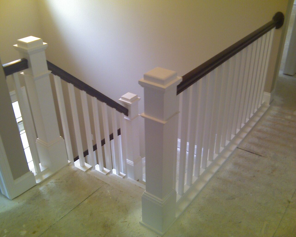 Craftsman Style Open Staircase