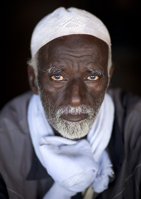 Somali elder in Baligubadle - Somaliland