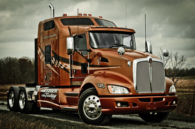 Metzger Trucking - new truck 1