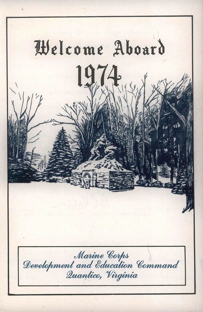 New Years Day Program and Menu, Page 1 of 2, 1974