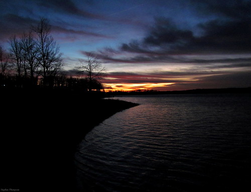 morning lake sunrise kentucky