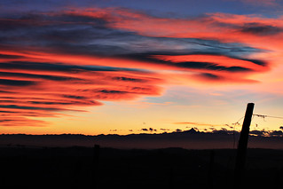 Savana? nope, just Torino's mountains sunset