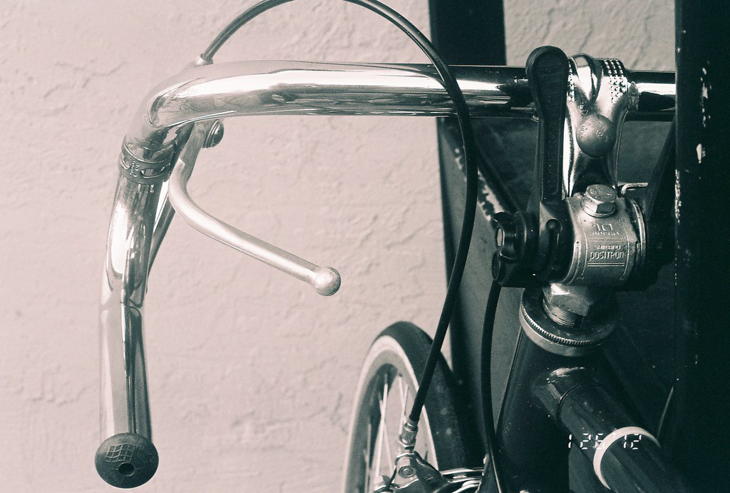 Old Road Bike | Pentax ZX-7 B&W | Master Your High 1975 | Flickr