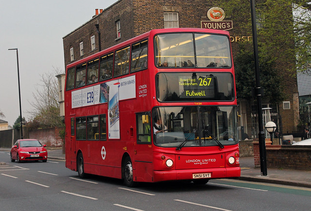 Route 267, London United, TA214, SN51SYT
