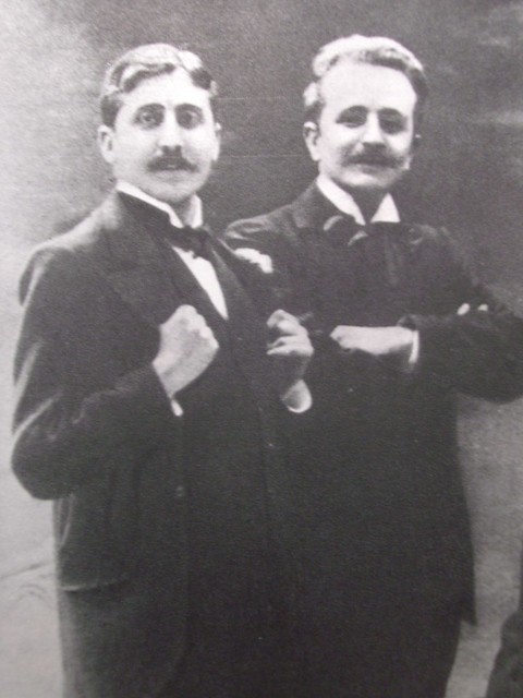 Marcel Proust et Robert de Flers vers 1893