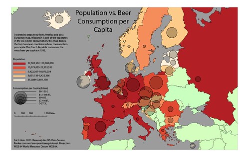 European Beer Map | uwecgeog200heinep | Flickr