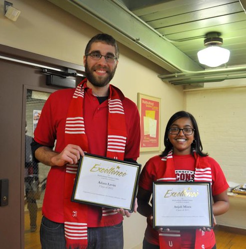 Congrats to our #UWGrad seniors interns Adam & Anjali w/ @UW_StudentLife! Thanks for your leadership, time & passion! http://t.co/YGEjpG29